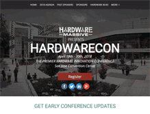 Tablet Screenshot of hardwarecon.com